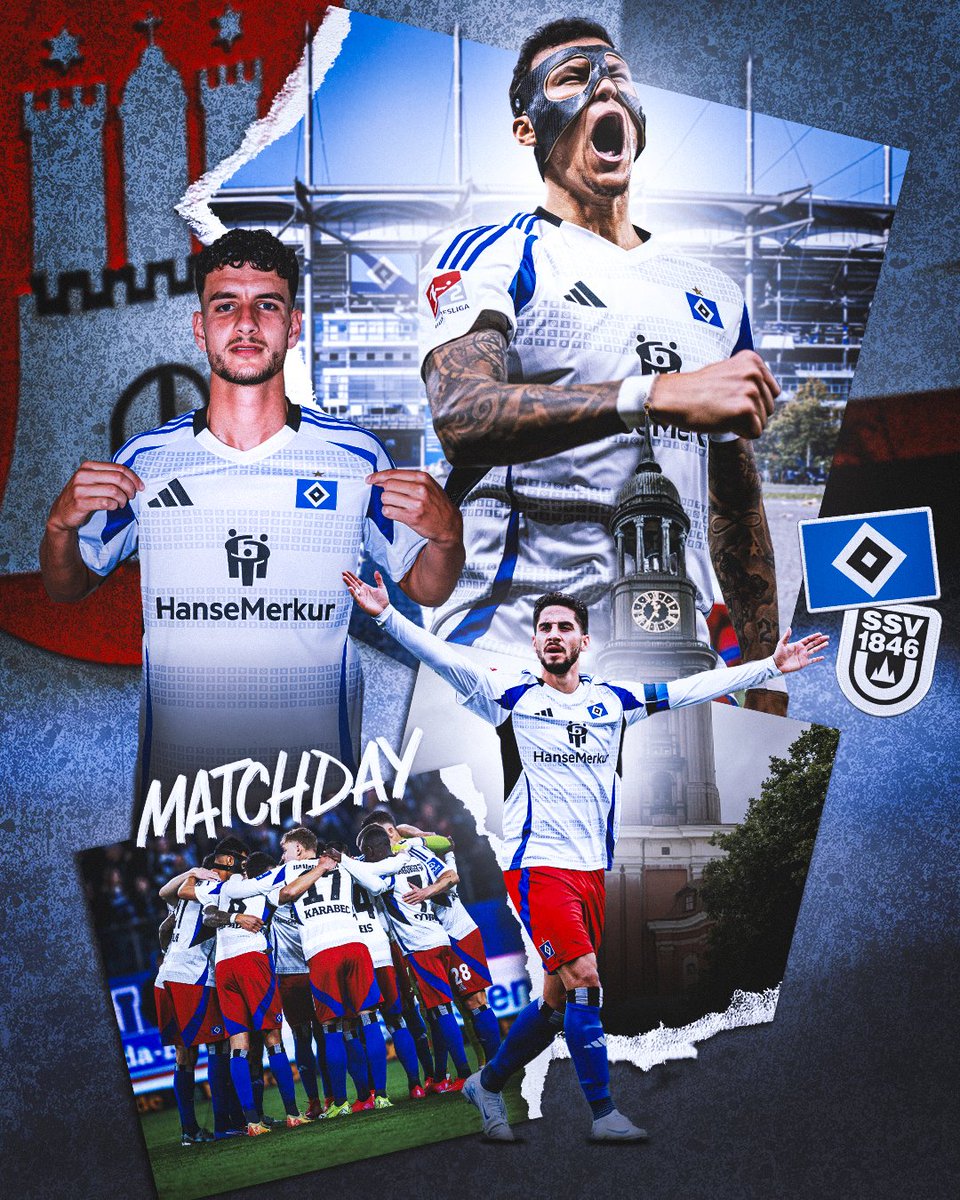 HSV's tweet photo. Das Ziel ist klar! ⚔️🛡️

#nurderHSV #HSVULM https://t.co/9egDw6sfY0