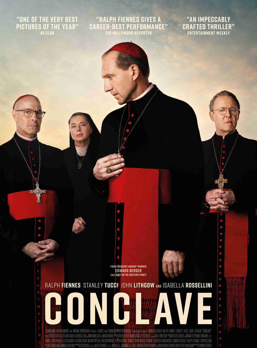 It’s time to release the white smoke! In honor of our newest Pope Leo XIV, Amanda and Zach are discussing the highly topical 2024 film #Conclave

Check it out now wherever you get your favorite #podcasts

podcasts.apple.com/us/podcast/don…