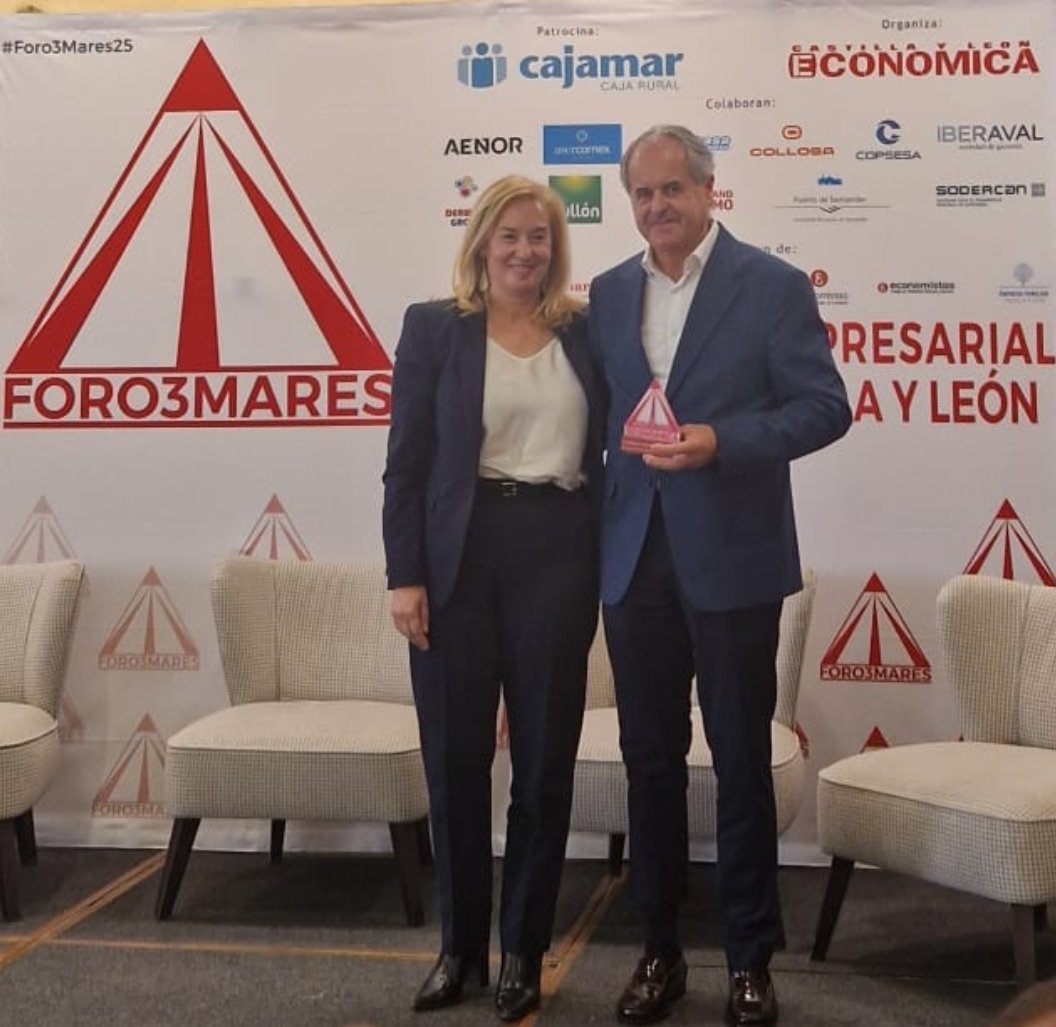 ASUCYL Supermercados (@asucyl) on Twitter photo En #foro3mares25, II Encuentro Empresarial Cantabria-Castilla y León organizado por <a href="/cyleconomica/">CyL Económica</a> en Santander, acompañando a nuestro asociado Supermercados <a href="/Lupa_esp/">Lupa Supermercados</a>, que ha sido premiado hoy, por ser un claro ejemplo de colaboración entre estas dos CCAA.
¡ Enhorabuena ! En #foro3mares25, II Encuentro Empresarial Cantabria-Castilla y León organizado por <a href="/cyleconomica/">CyL Económica</a> en Santander, acompañando a nuestro asociado Supermercados <a href="/Lupa_esp/">Lupa Supermercados</a>, que ha sido premiado hoy, por ser un claro ejemplo de colaboración entre estas dos CCAA.
¡ Enhorabuena !