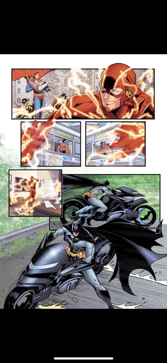 TravisMercer15's tweet image. Another Flash Friday! ❤️💛⚡️
2 pages from Cavan Scott and I’s short story
“Flash- day in a life” found in Batman Brave and the bold 14.
For such a small story I think we did a good job showing Fuun/action/heart Colors by the spays amazing @adalhouse