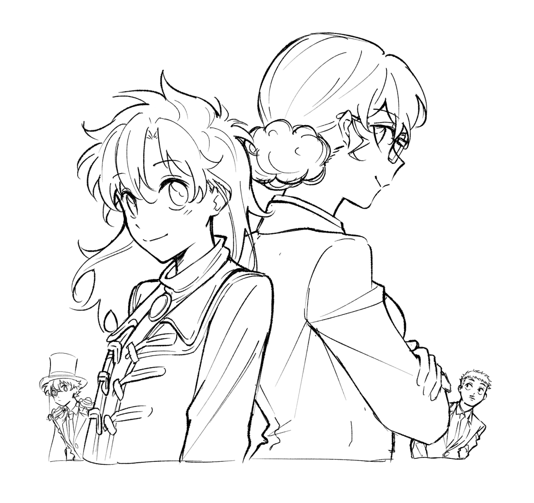 fyuuu_14's tweet photo. 青子+碧子 https://t.co/TyfJHx0WwM
