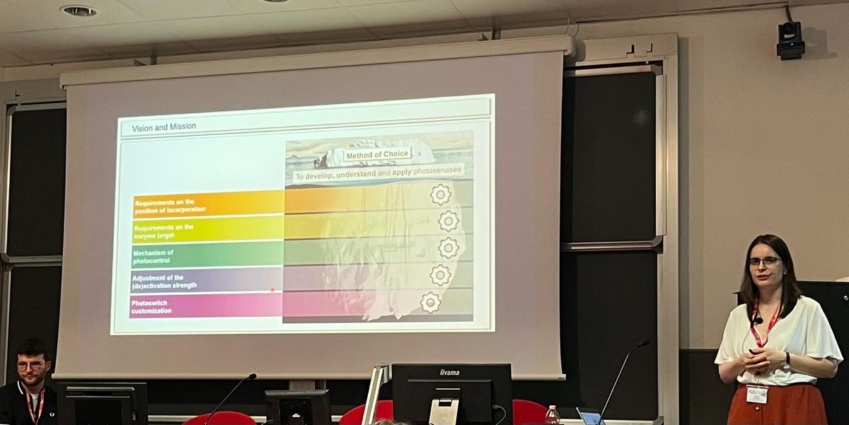 Martina_L_Contente (@ml_contente) on Twitter photo Andrea Hupfeld (University of Regensburg) is the first invited speaker of #BiocatCodeExpander satellite event! <a href="/IvanaDrienovska/">Ivana Drienovska</a> <a href="/NextGenBiocat/">NextGenBiocat</a> Andrea Hupfeld (University of Regensburg) is the first invited speaker of #BiocatCodeExpander satellite event! <a href="/IvanaDrienovska/">Ivana Drienovska</a> <a href="/NextGenBiocat/">NextGenBiocat</a>