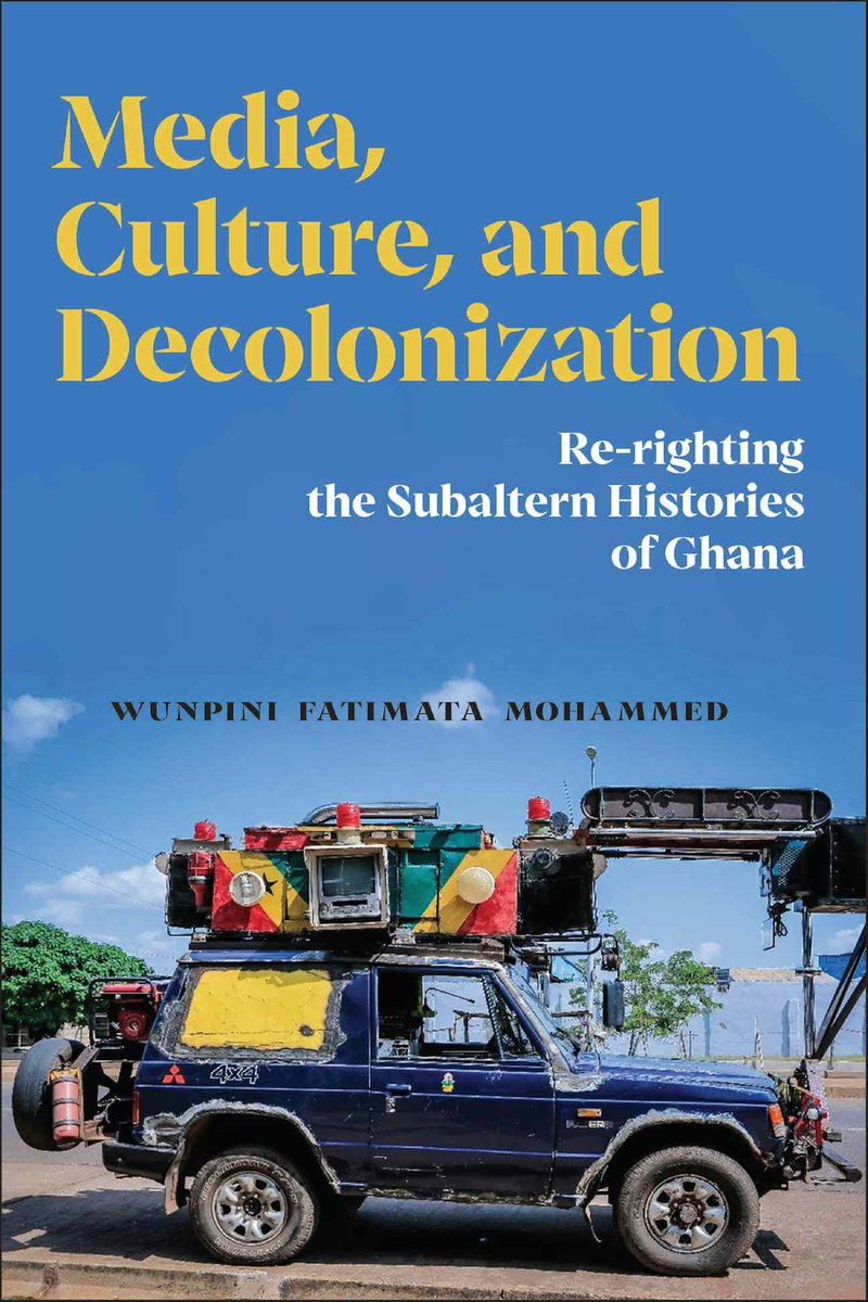 Wunpini F. Mohammed, Ph.D (@wunpini_fm) on Twitter photo In exactly 7 months, my first monograph will be published. โจ๏ธ๐ ๐
On the other side of the vehicle is Zogbeli, the neighborhood I was born and raised in.
Thanks to <a href="/RutgersUPress/">Rutgers University Press</a> for helping me bring Dagbaล and Ghana media histories to the world.
Ti diya! ๐๐ฟ In exactly 7 months, my first monograph will be published. โจ๏ธ๐ ๐
On the other side of the vehicle is Zogbeli, the neighborhood I was born and raised in.
Thanks to <a href="/RutgersUPress/">Rutgers University Press</a> for helping me bring Dagbaล and Ghana media histories to the world.
Ti diya! ๐๐ฟ