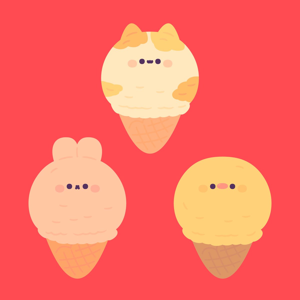 youmask's tweet photo. アイスの日！
Ice cream day🍨
#あいすくりーむの日 https://t.co/O3BmrjFLS4