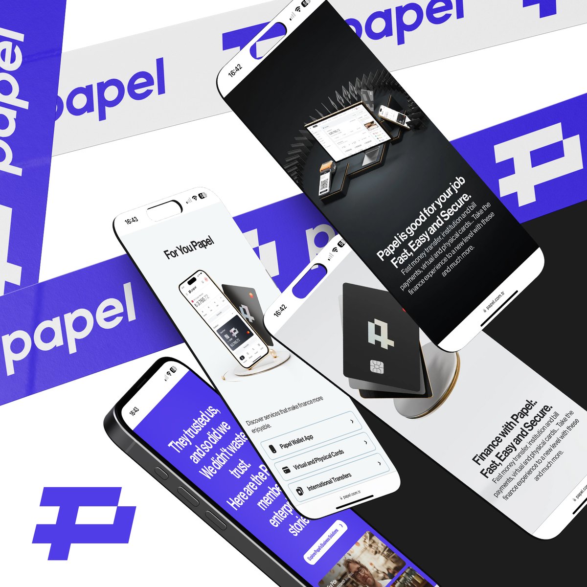 Introducing Papel— a fintech brand redefining financial innovation.

Metatech crafted its UX/UI, branding, and digital presence to match its bold vision.

#Papel #FintechDesign #BuiltByMetatech #UXUI #BrandIdentity #WebDev #Metatech #MarketingAgency #DigitalMarketingDubai