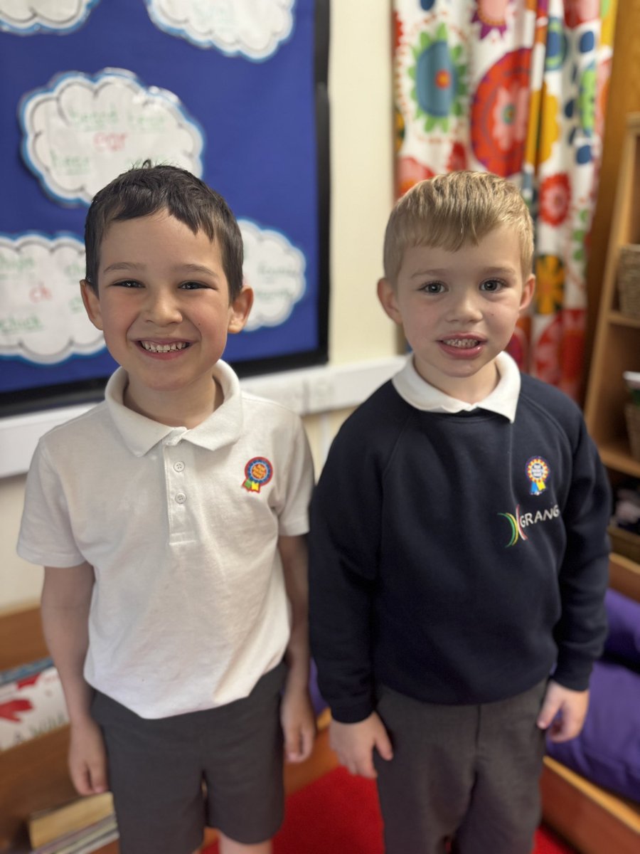 Year 1’s Grange Reader and Special Mention of the week! And a huge well done for Year 1 for winning the attendance too! 🤩🌟 <a href="/GrangeMissA/">GrangeMissA</a> <a href="/GrangeMrsMcG/">Mrs McGilloway</a>
