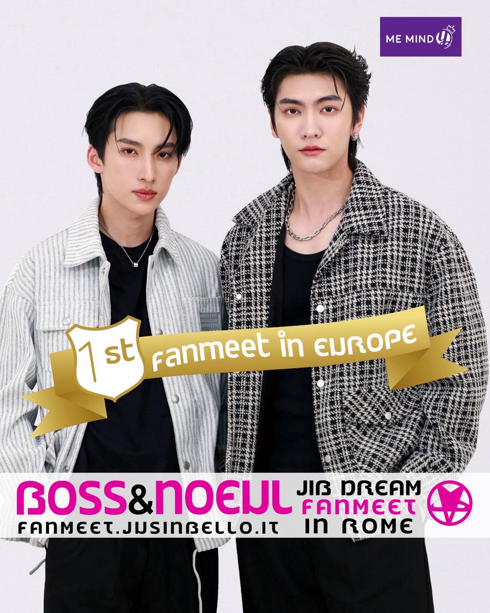 Bossckm_'s tweet image. Are you ready for our 1st exclusive European Fanmeet? Come meet us in Rome this upcoming December 14th at #JIBDreamFanmeet6!
We cannot wait to see you all.

All details will be available on @jusinbellocon website fanmeet.jusinbello.it in a few days, stay tuned!…