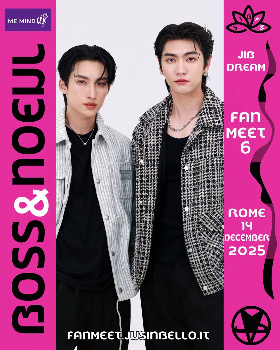 Bossckm_'s tweet image. Are you ready for our 1st exclusive European Fanmeet? Come meet us in Rome this upcoming December 14th at #JIBDreamFanmeet6!
We cannot wait to see you all.

All details will be available on @jusinbellocon website fanmeet.jusinbello.it in a few days, stay tuned!…