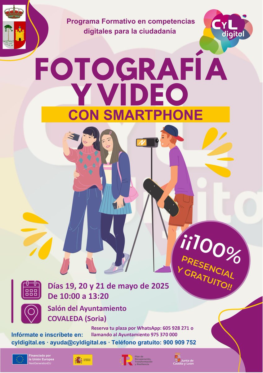 Curso 19, 20 y 21 de mayo. A partir de 17 años (17 años incluidos)