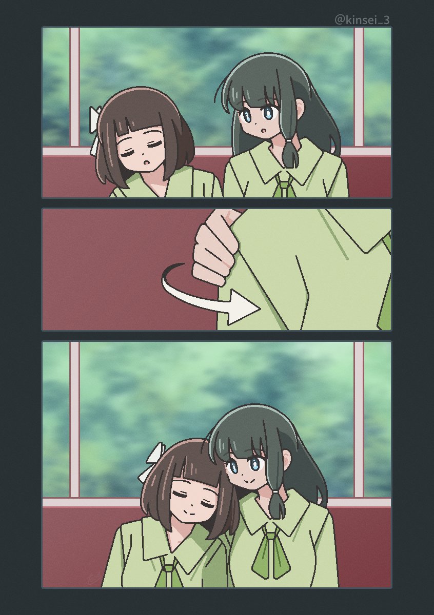 居眠り♡
#創作百合