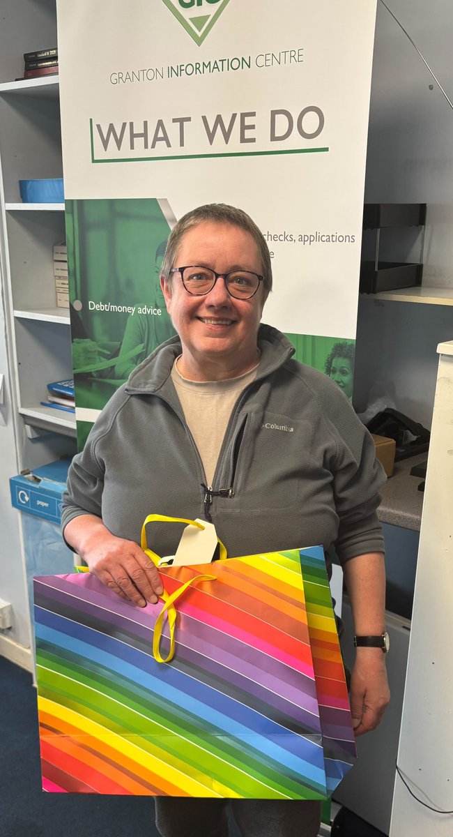 Today we say a sad goodbye, but a happy retirement to our Welfare Rights Adviser Kay.
Kay has been a valued member of the GIC team since  2019 and will be missed by colleagues and clients alike. 
We wish you all the very best Kay! ☺️