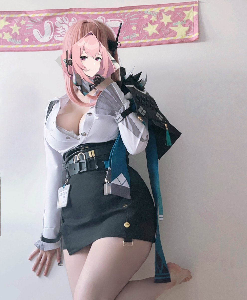 Tsukishiro Yanagi cosplay from zenless zone zero⚡️