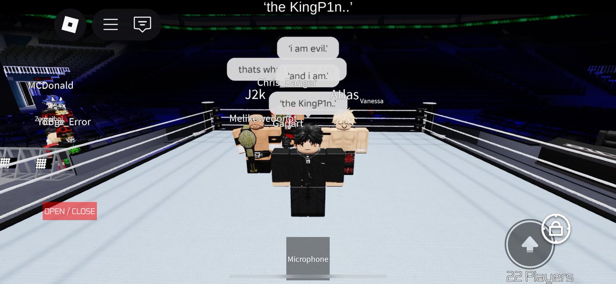 its time for a change.. its time for a return.. no more no savior.. but the Kingp1n.. lets do this <a href="/BWFonRBLX/">BourgeosieWrestlingFederation</a>..