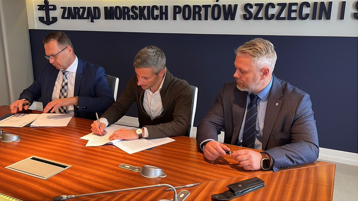 Zarząd Portów #Szczecin i #Świnoujście zawarł kolejną umowę dot. głębokowodnego terminalu kontnerowego
intermodalnews.pl/2025/05/09/kol…