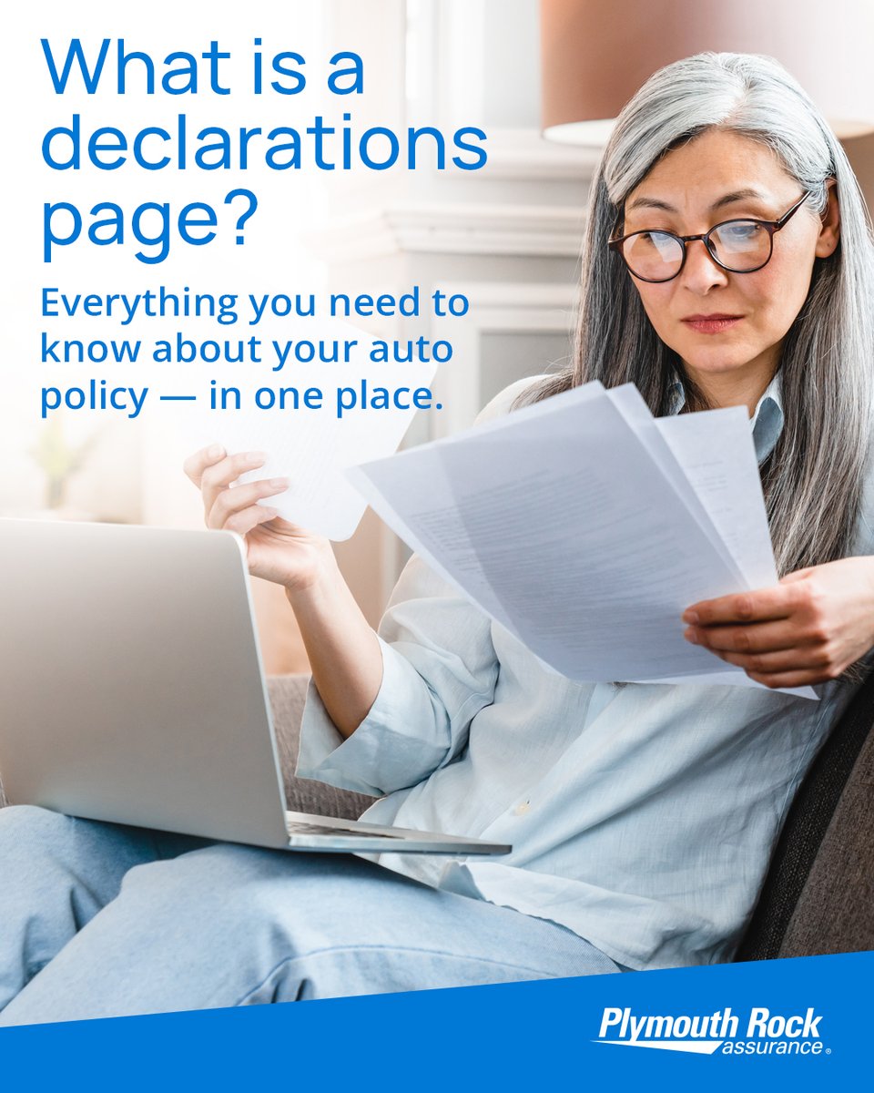 Ever heard of a declarations page but not totally sure what it means? Knowing how to read it can help you better understand your auto insurance coverage. 👉 Learn how to read it and why it matters: ms.spr.ly/6011Sppdl
