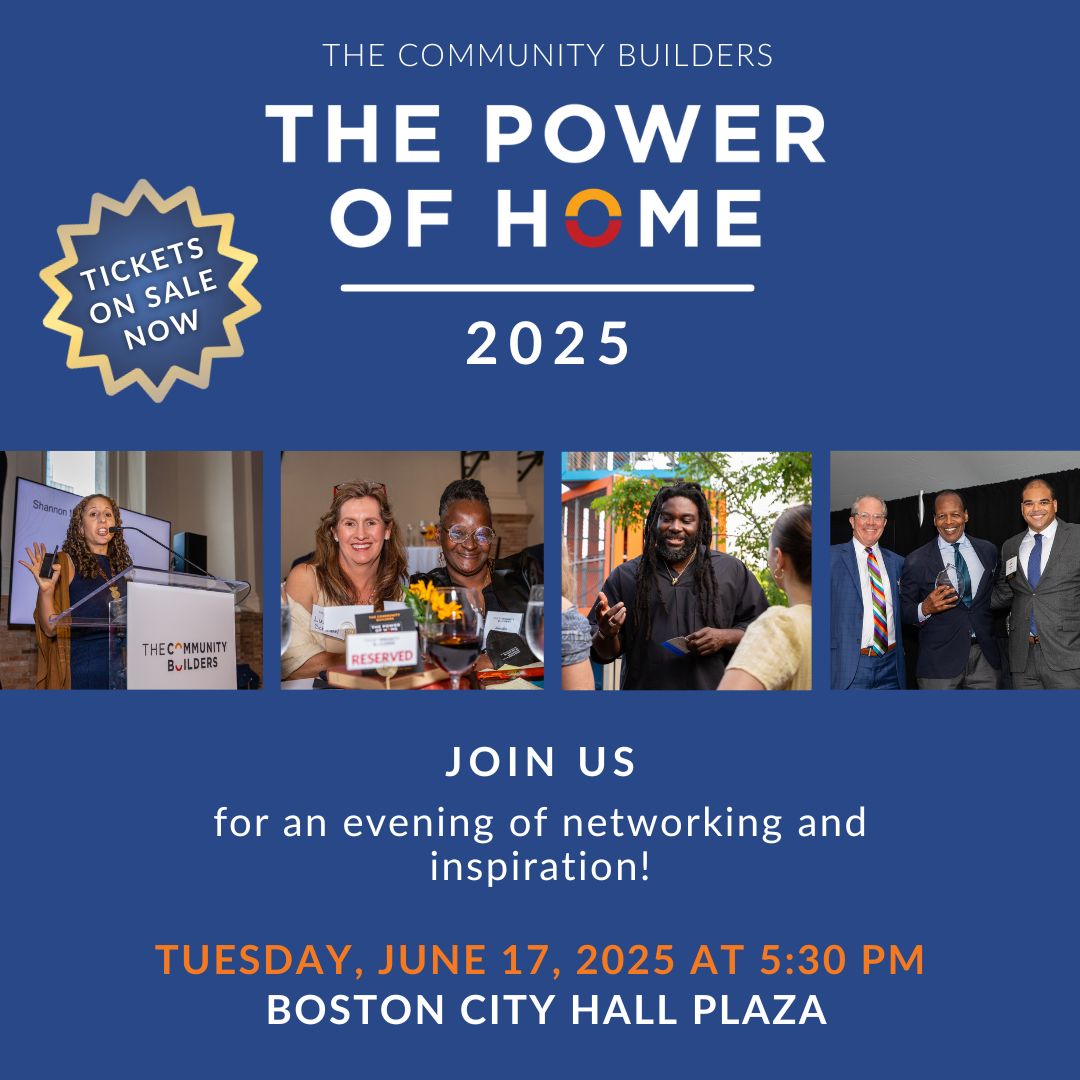 Join us on Boston City Hall Plaza June 17, 2025! We’re hosting Power of Home 2025, an engaging evening of networking and inspiration to benefit TCB Community Life resident initiatives and support communities of opportunity! Reserve your ticket today! tcbinc.org/power-of-home-…