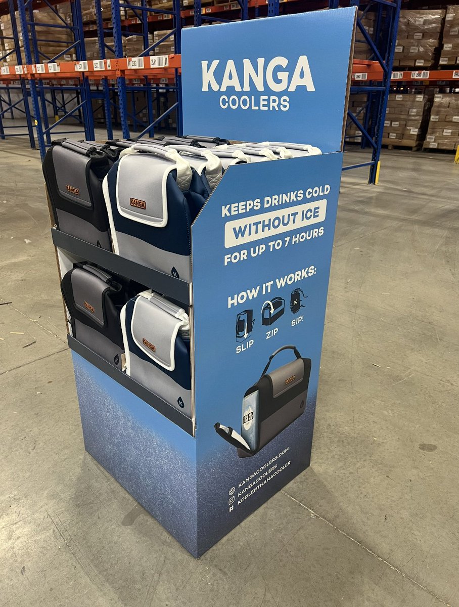 At the end of this month, Kanga will be launching in 100 stores across the US—for the first time with a major national account.

A 90 day test run that could lead to 1500+ stores 👏 

We've performed well in test situations like this in the past, so I'll keep y'all posted