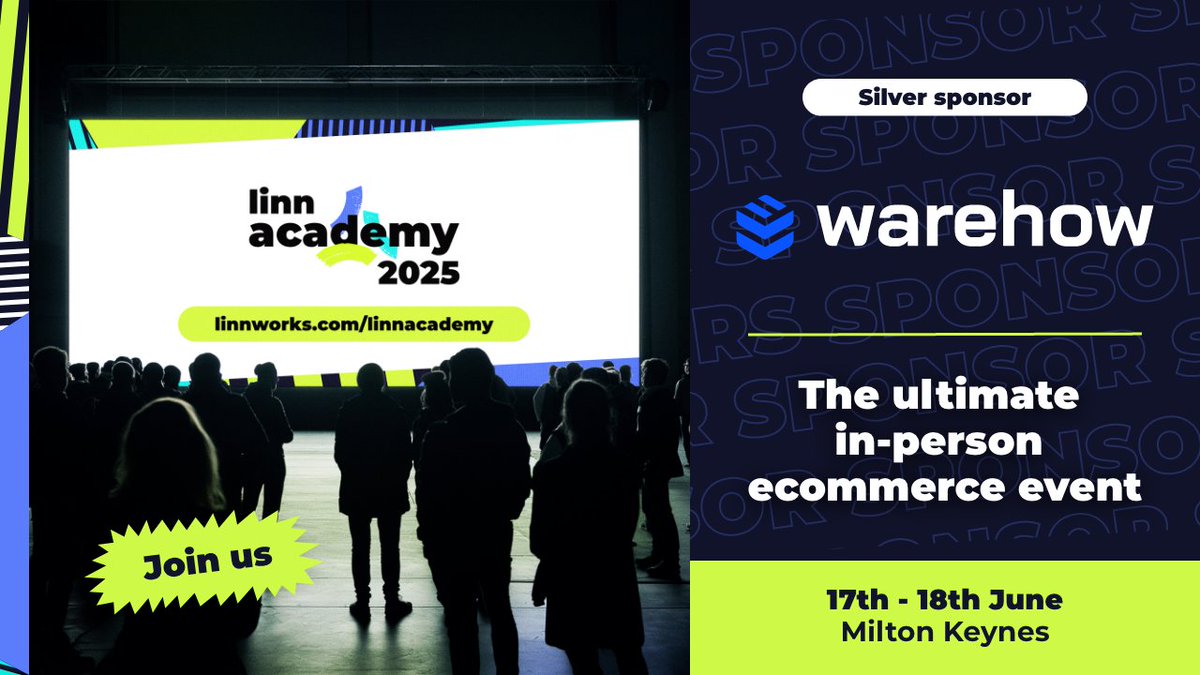 🚨 Meet SILVER SPONSOR #Warehow at #Linnacademy! 

We're bringing together industry leaders, innovative minds, and passionate entrepreneurs, ALL UNDER ONE ROOF. 

📍 Arena MK, Milton Keynes
📅 June 17th - 18th, 2025

Secure your ticket here ➡️ brnw.ch/21wSwWZ