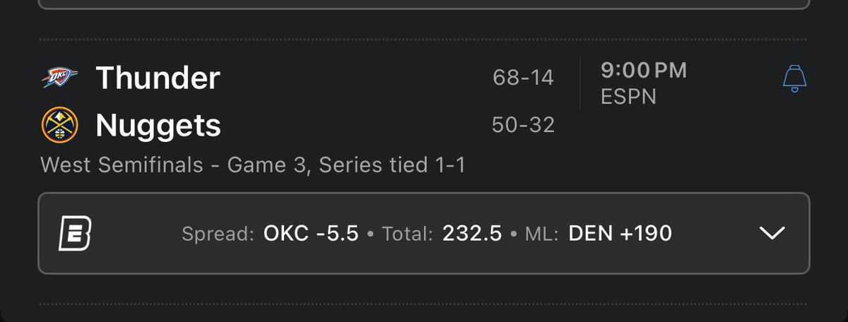 JustinKeith's tweet image. Excited for this game tonight but I’m wondering why “Thunder Nuggets” sounds like some you buy at Buc-ee’s “off-menu”