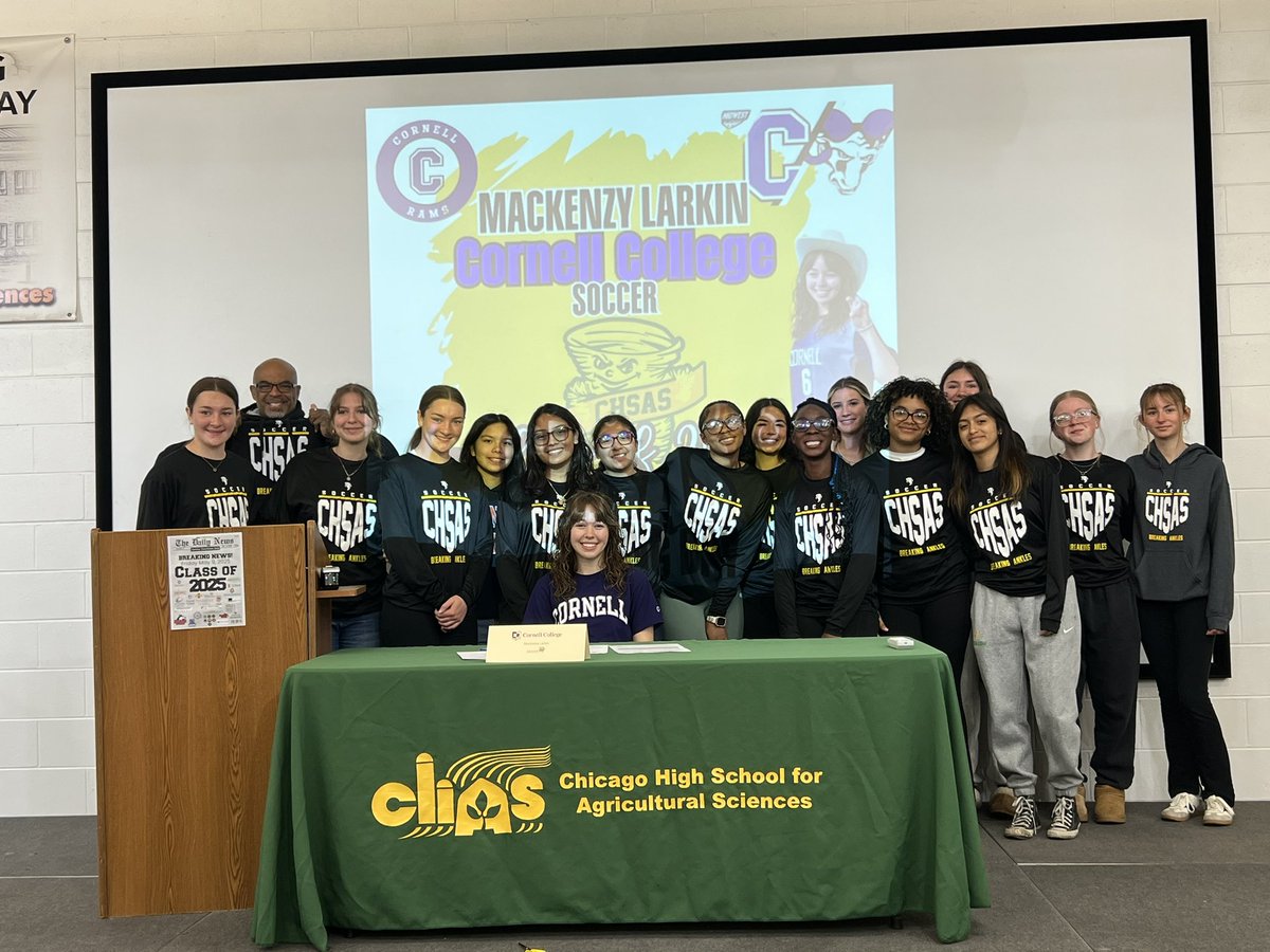 ercoach Finnin (@finnin43) on Twitter photo We are so excited for Mackenzy Larkin on signing her letter of intent to play soccer at Cornell College. <a href="/Tim_OBrien10/">Tim O'Brien</a> We are so excited for Mackenzy Larkin on signing her letter of intent to play soccer at Cornell College. <a href="/Tim_OBrien10/">Tim O'Brien</a>