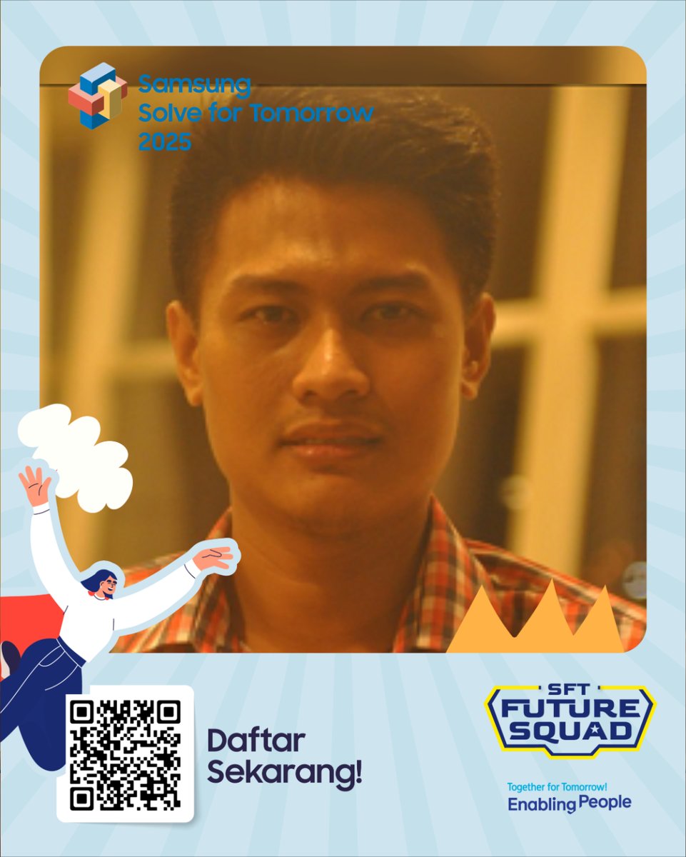 Saya Wisnu, seorang dosen, siap berpartisipasi di Samsung Solve for Tomorrow 2025!.. Yuk, bergabung dan ciptakan masa depan lebih baik!
<a href="/asabhakti/">Asa Bhakti</a> <a href="/aminbakri/">amin bakri</a> <a href="/yurispersada/">Yuris Persada</a> <a href="/degusprasatya/">m agus prasatya</a> @samsungindonesia
samsung.com/id/solvefortom… 💡🚀

#SFT_Indonesia_2025