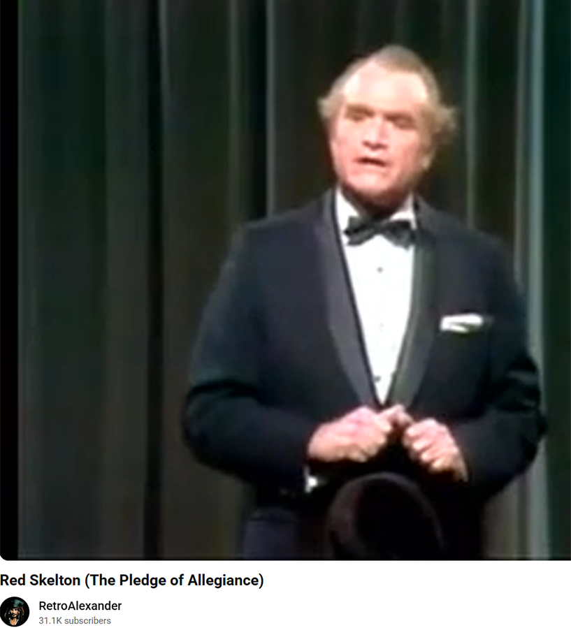 This! 👇🏻🧐 On January 14, 1969, Red Skelton touched the hearts of millions of Americans with his “ Pledge Of Allegiance “, in which he explained the meaning of each and every word. Please give it a watch!🇺🇸 #MAGA #AmericaFirst #USA 
youtube.com/watch?v=lYSw29…