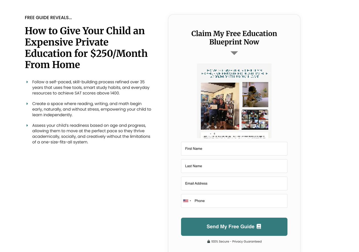 flowidealism's tweet image. Most parents still believe that private education, along with its private-school price tag, means sending their child to a traditional private school.
But what if price wasn't the barrier? What if you could offer your child the same depth, rigor, and outcomes...for 1% of the…