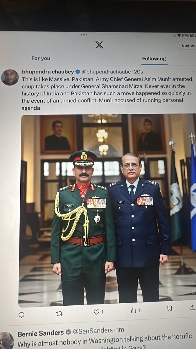 Raghav390's tweet photo. @bhupendrachaube Earnest Q - could you share more on source for something like this? As an avg citizen I’d hear this randomly on social media. But I’m sure have a more filtered approach. 
Will help us understand what goes on behind the scenes (incl so many other top jounos) https://t.co/gX4Gy4ImJY