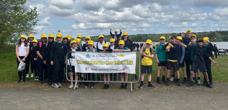 Miss Tracy Hurst (@missthurst) on Twitter photo Well done to all our P7s who took part in the Wear Yellow Walk for St Andrews Hospice <a href="/Mrs_Krausen/">Mrs M Krausen</a> <a href="/MrsAMcQuade/">Mrs McQuade</a> <a href="/misslahughes/">Mrs Cuthbert & R7</a> <a href="/LawmuirPS/">Lawmuir PS</a> Well done to all our P7s who took part in the Wear Yellow Walk for St Andrews Hospice <a href="/Mrs_Krausen/">Mrs M Krausen</a> <a href="/MrsAMcQuade/">Mrs McQuade</a> <a href="/misslahughes/">Mrs Cuthbert & R7</a> <a href="/LawmuirPS/">Lawmuir PS</a>