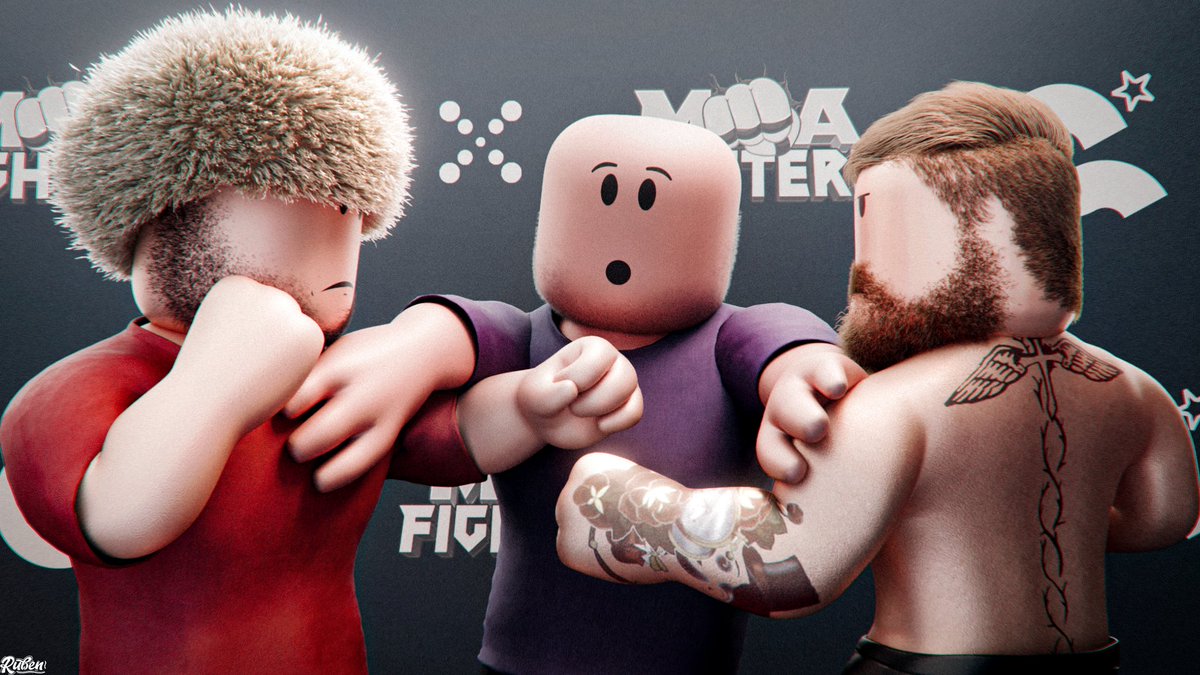 New thumbnail for MMA game on Roblox 🥊

Can you guess which fight is this? 🤔

#ROBLOX #RobloxDev #robloxart #robloxGFX