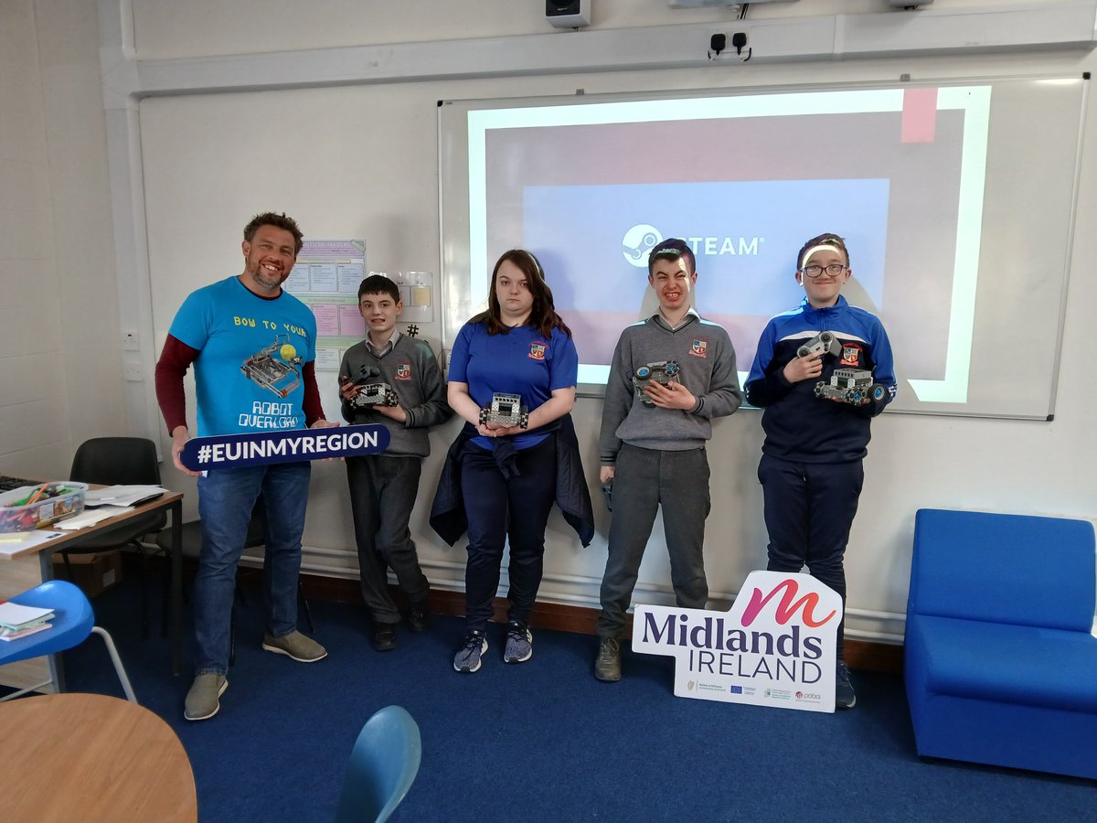 Laois County Council (@laoiscouncil) on Twitter photo STEM Engagement Officer Seanie Morris is spending time with autistic students in St Fergal's College Rathdowney & Portlaoise College on various #STEM activities to ensure student inclusivity. #EUinmyRegion #eujtf #STEMinAction #staycurious <a href="/MidlandsIreland/">MidlandsIreland.ie</a>.ie <a href="/EUJTF_ie/">EU Just Transition Fund in Ireland</a> STEM Engagement Officer Seanie Morris is spending time with autistic students in St Fergal's College Rathdowney & Portlaoise College on various #STEM activities to ensure student inclusivity. #EUinmyRegion #eujtf #STEMinAction #staycurious <a href="/MidlandsIreland/">MidlandsIreland.ie</a>.ie <a href="/EUJTF_ie/">EU Just Transition Fund in Ireland</a>