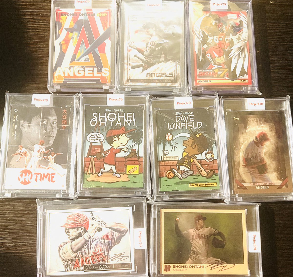 kuu00089225's tweet image. 今集め終わった大谷くんのproject70です😉
じゃーん😺
トレカを集め始めた時から気になっていたのですが、値段が高くて手が出せませんでしたが、最近お手頃な価格になってきたので、これからもちょこちょこ集めていきたいと思います
#大谷翔平
#project70
#topps