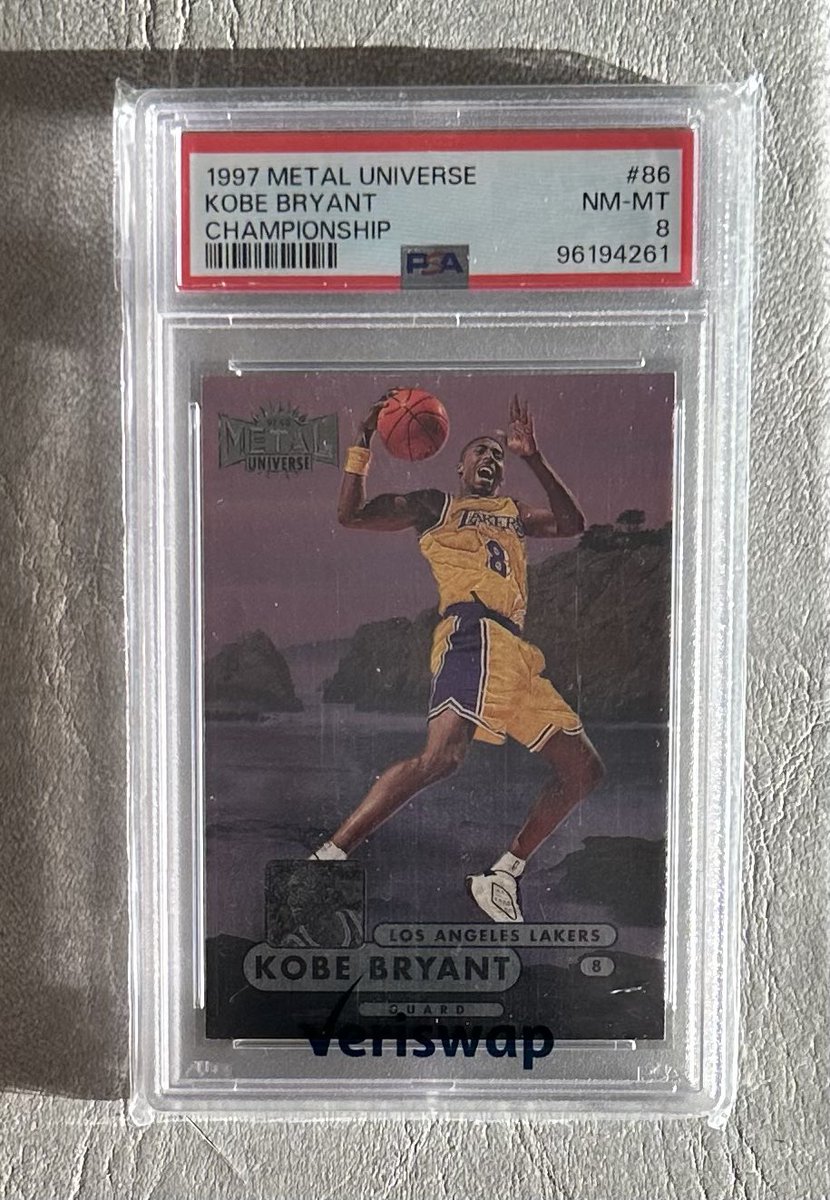 GIVEAWAY‼️‼️‼️‼️

Kobe Bryant 1997 Metal Universe Championship PSA 8

must follow, like, retweet this

winner chosen Monday night May 12th