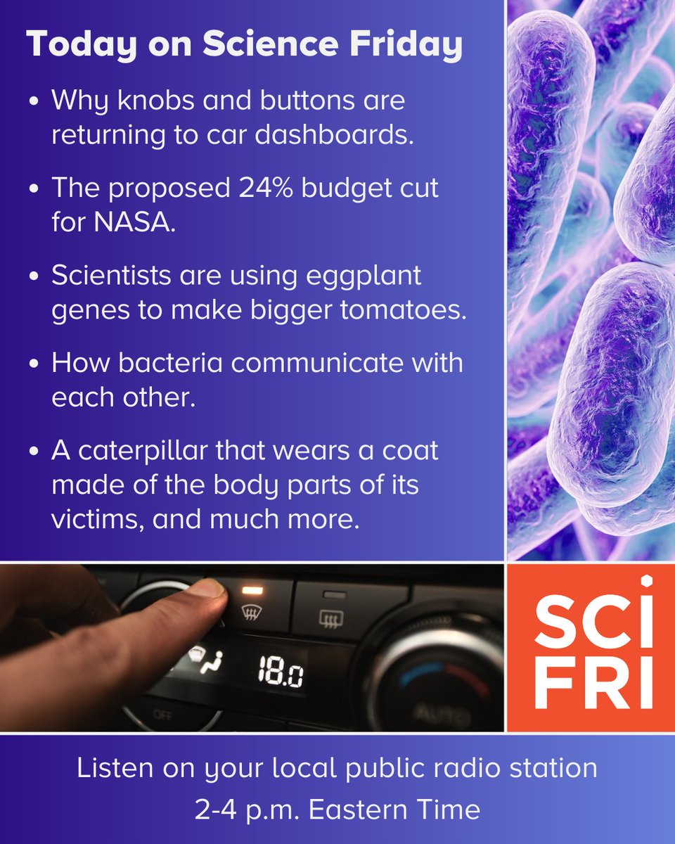 Today on #SciFri 📻