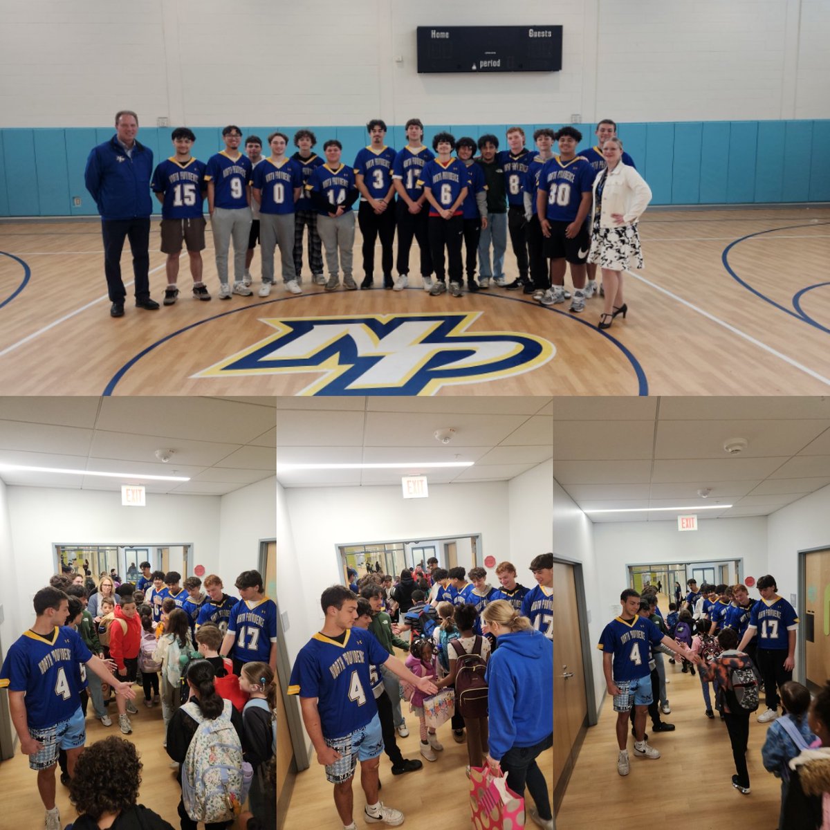 NPHS Athletics (@fic27) on Twitter photo Thanks to Cougar Boys Lacrosse helping us out at HIgh Five Friday at McGuire School today!
#GoCougars #CougarCommunity
<a href="/joegoho/">Joseph Goho</a> <a href="/GinaPicard/">Gina Picard💚</a> <a href="/Pollock2024NP/">chuck pollock</a> <a href="/MagillChristen/">NPHS Cougars</a> <a href="/NPAsstSupt/">Louise Seitsinger</a> <a href="/KathleenLisi/">Kathleen Lisi</a> <a href="/EricBen24/">Eric Benevides</a> Thanks to Cougar Boys Lacrosse helping us out at HIgh Five Friday at McGuire School today!
#GoCougars #CougarCommunity
<a href="/joegoho/">Joseph Goho</a> <a href="/GinaPicard/">Gina Picard💚</a> <a href="/Pollock2024NP/">chuck pollock</a> <a href="/MagillChristen/">NPHS Cougars</a> <a href="/NPAsstSupt/">Louise Seitsinger</a> <a href="/KathleenLisi/">Kathleen Lisi</a> <a href="/EricBen24/">Eric Benevides</a>