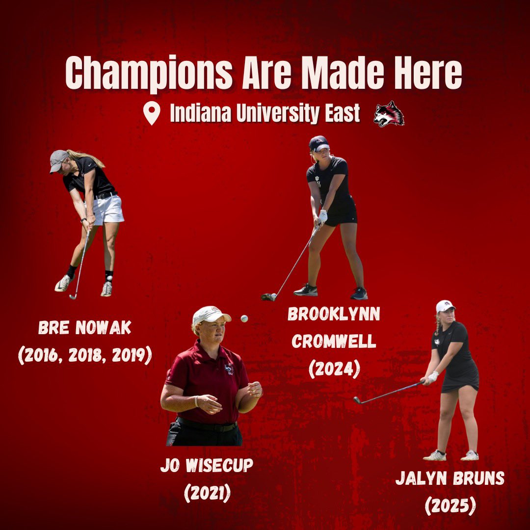 IUE Women's Golf (@iueastwgolf) on Twitter photo River States Conference Medalists
#RedWolfNation #P2W #1X1 ๐บ๐๏ธโโ๏ธ
<a href="/iueast/">IU East</a> <a href="/iueredwolves/">IU East Red Wolves</a> <a href="/indianahsgolf/">Indiana HS Golf</a> <a href="/IndianaGolf/">Indiana Golf</a> <a href="/Fromthecartpath/">From The Cart Path</a> <a href="/RiverStatesConf/">River States Conference</a> River States Conference Medalists
#RedWolfNation #P2W #1X1 ๐บ๐๏ธโโ๏ธ
<a href="/iueast/">IU East</a> <a href="/iueredwolves/">IU East Red Wolves</a> <a href="/indianahsgolf/">Indiana HS Golf</a> <a href="/IndianaGolf/">Indiana Golf</a> <a href="/Fromthecartpath/">From The Cart Path</a> <a href="/RiverStatesConf/">River States Conference</a>
