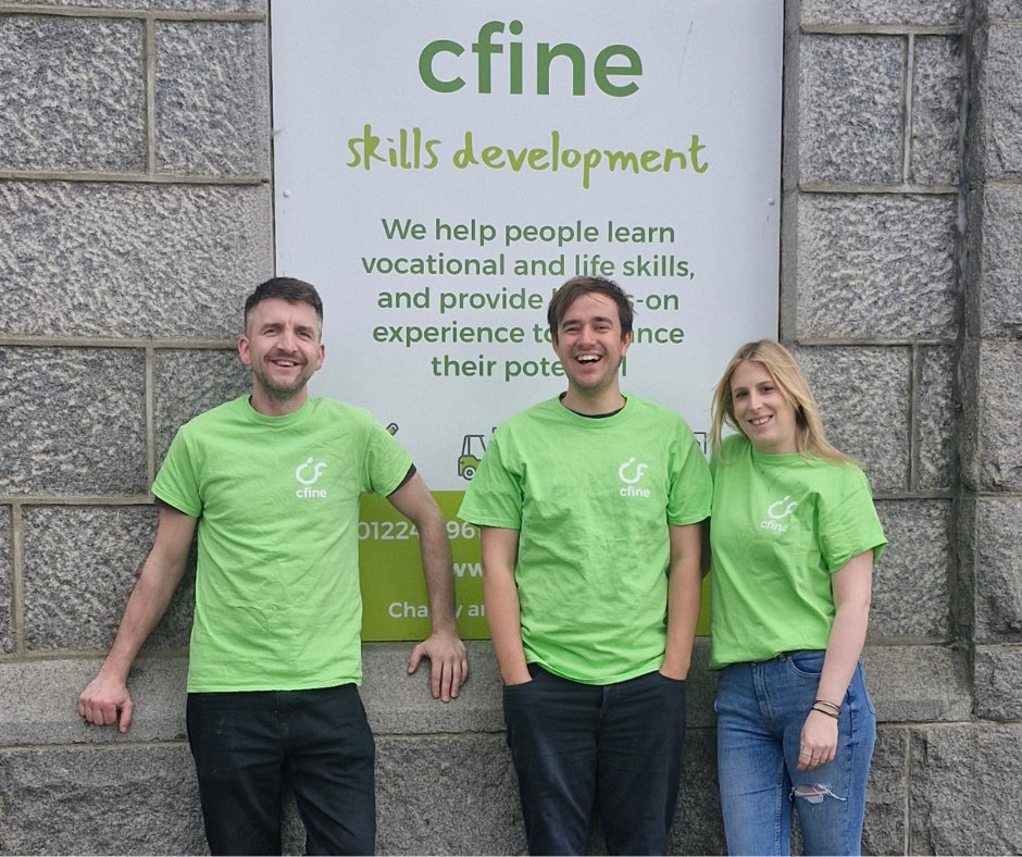 CFINEAberdeen's tweet image. Lania, Will, and Scott or 'The CFINE Striders' are taking on the 18-mile Kiltwalk to raise money for CFINE.
The demand on our services continues to increase making opportunities to fundraise so important!
Donate here 👇
justgiving.com/page/cfinesstr…