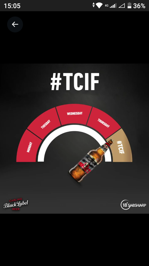 TheReal_Zeaux's tweet photo. @blacklabelsa #TCIF 10/10 it was a great week that deserves a cold @blacklabelsa https://t.co/cXmY6IjwOO