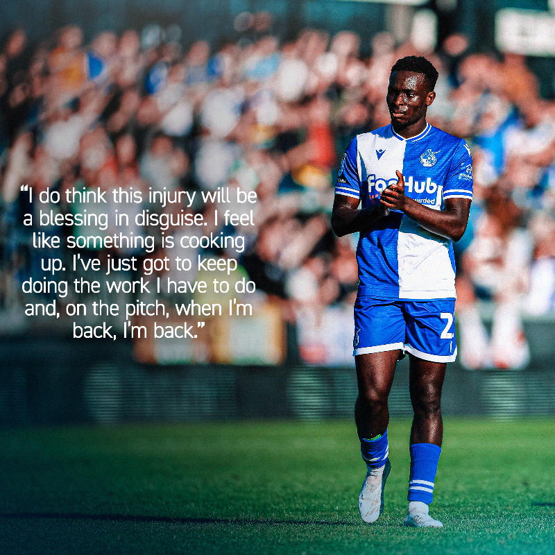 Official_BRFC's tweet photo. ⚽ Professional debut at Watford
🇸🇱 Playing for Sierra Leone
💪 On his way back from injury

Kamil Conteh sat down for an in-depth interview about his career so far. 📖 ⬇️
