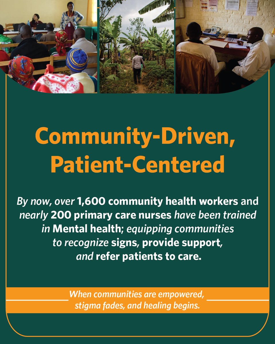 PIH_Rwanda (@pih_rwanda) on Twitter photo What started in <a href="/BureraDistrict/">Burera District</a> is now a nationwide journey toward mental health equity. Thousands trained. Thousands cared for. Communities empowered. <a href="/RwandaHealth/">Ministry of Health | Rwanda</a> <a href="/ButaroHospital/">Butaro Hospital</a>
#BL2TH #IMB_at20 #Rwandahealth #PIHRwanda #MentalHealthForAll What started in <a href="/BureraDistrict/">Burera District</a> is now a nationwide journey toward mental health equity. Thousands trained. Thousands cared for. Communities empowered. <a href="/RwandaHealth/">Ministry of Health | Rwanda</a> <a href="/ButaroHospital/">Butaro Hospital</a>
#BL2TH #IMB_at20 #Rwandahealth #PIHRwanda #MentalHealthForAll