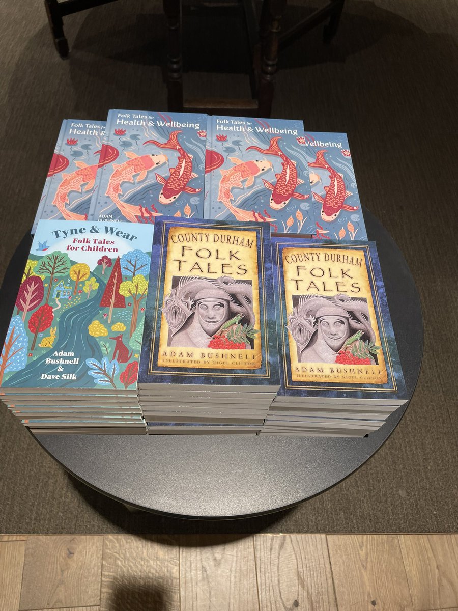 Waterstones Durham (@wstonesdurham) on Twitter photo Joining us from 11am on #Saturday is <a href="/authoradam/">Adam Bushnell</a> with his brilliant new collection of #folktales #Durham #goodreads #events Joining us from 11am on #Saturday is <a href="/authoradam/">Adam Bushnell</a> with his brilliant new collection of #folktales #Durham #goodreads #events