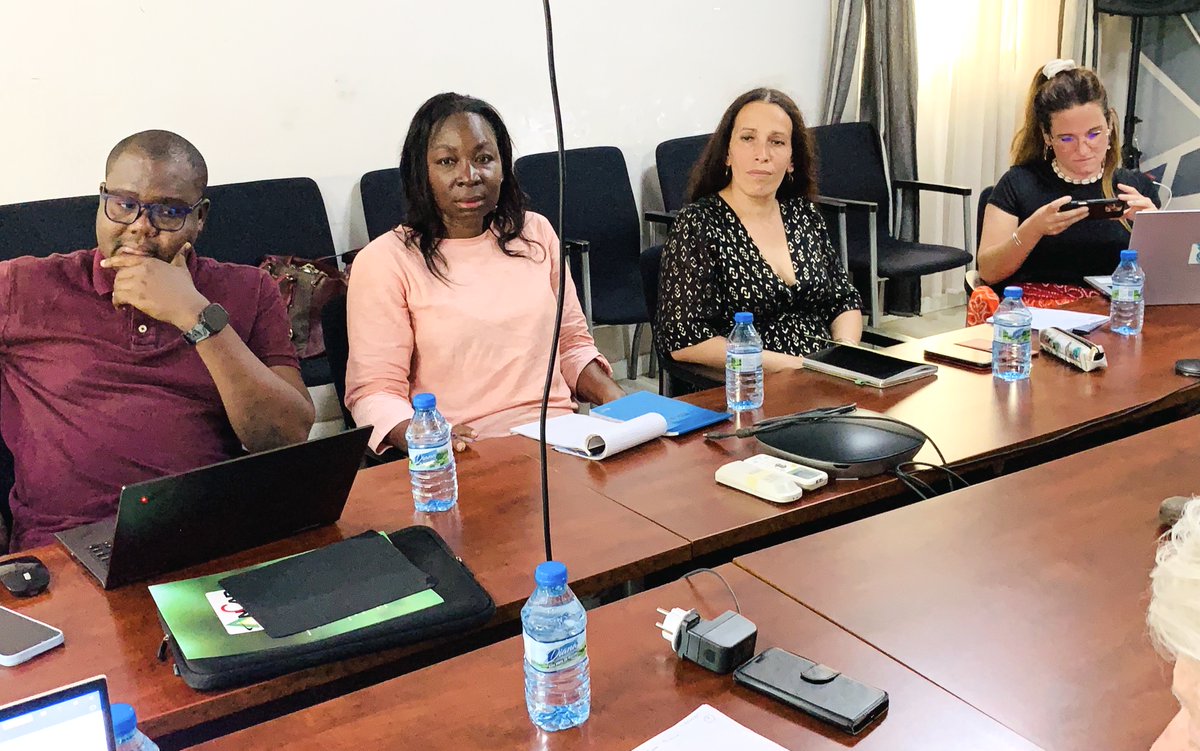 Cncr_Senegal's tweet image. Le modèle du #CNCR continue d'inspirer au-delà de nos frontières

En début de semaine (6 mai), le Réseau international Agroécologie et Alimentaire, #RIAA a rencontré les leaders du CNCR, dans le cadre d'une mission d'immersion sur le modèle agroécologique du @Cncr_Senegal.