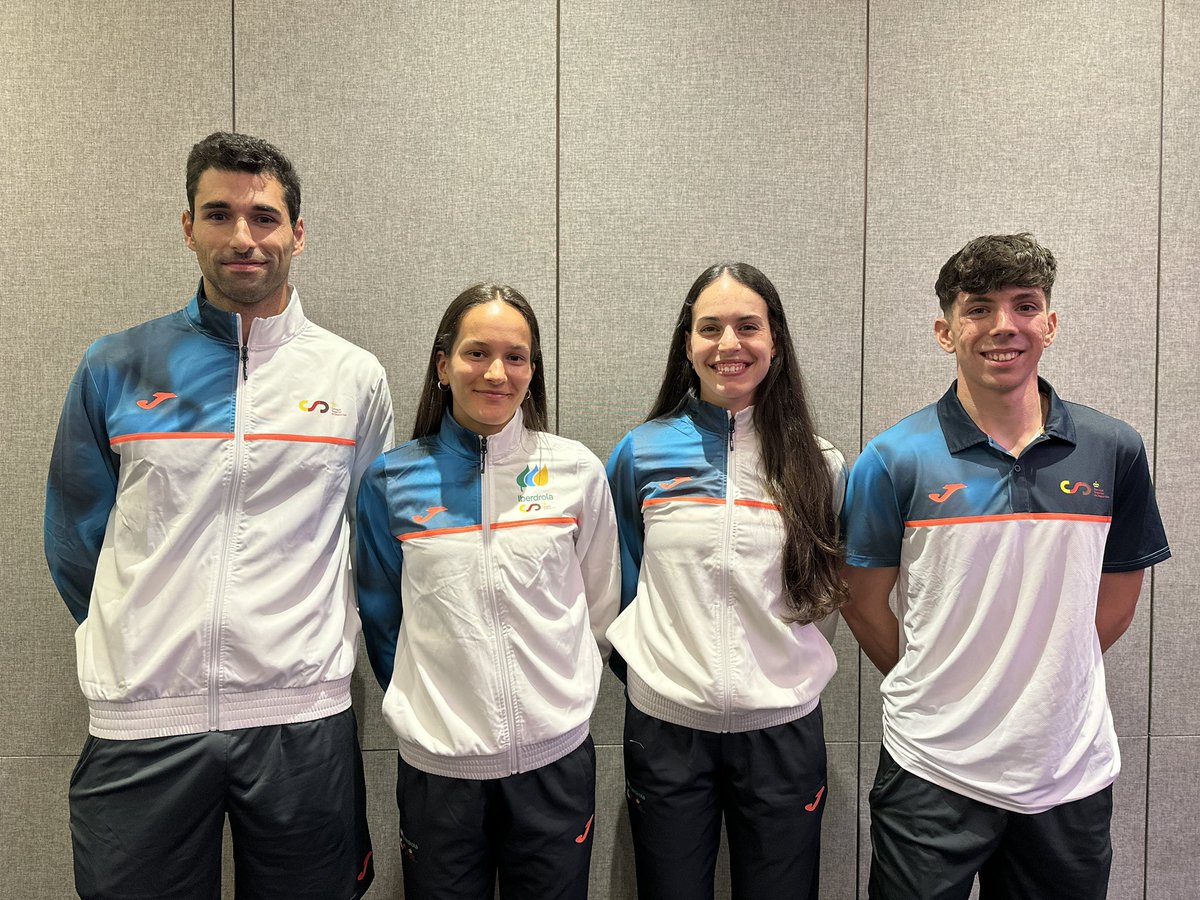 ‼️Ya conocemos a los equipos que competirán este sábado en los #WorldRelays 

🚺🚹 4x400m mixto
<a href="/carmen_avilees/">Carmen Avilés</a> 🤝 <a href="/SamuelGarcia400/">Samuel García</a> 🤝 <a href="/davgarzur/">davidzuriita</a> 🤝 <a href="/bertaseguura/">berta segura</a> 

🚺 4x400m
<a href="/blancahervas_/">blanca</a>  🤝 Daniela Fra  🤝 Eva Santidrián 🤝 <a href="/paulasevilla7/">Paula Sevilla</a>

🚹 4x400m
<a href="/JulioArenas4/">Julio Arenas Robles</a> 🤝