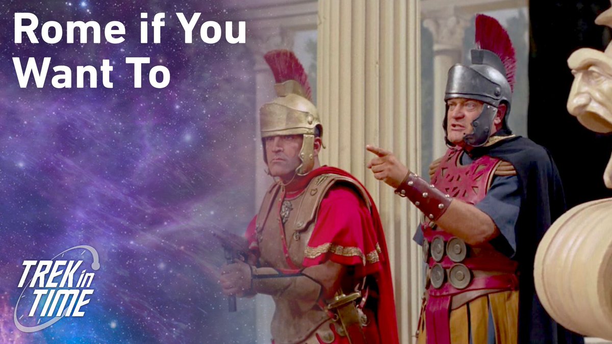 🖖Calling all Star Trek fans … new Trek in Time episode is out: youtu.be/E2gIlJvrbY8 Audio: share.transistor.fm/s/b4e0ecd0 We talk about some good moments in Star Trek: TOS, “Bread and Circuses.” Does this episode rise to the occasion? Or does it knead more time in the oven?