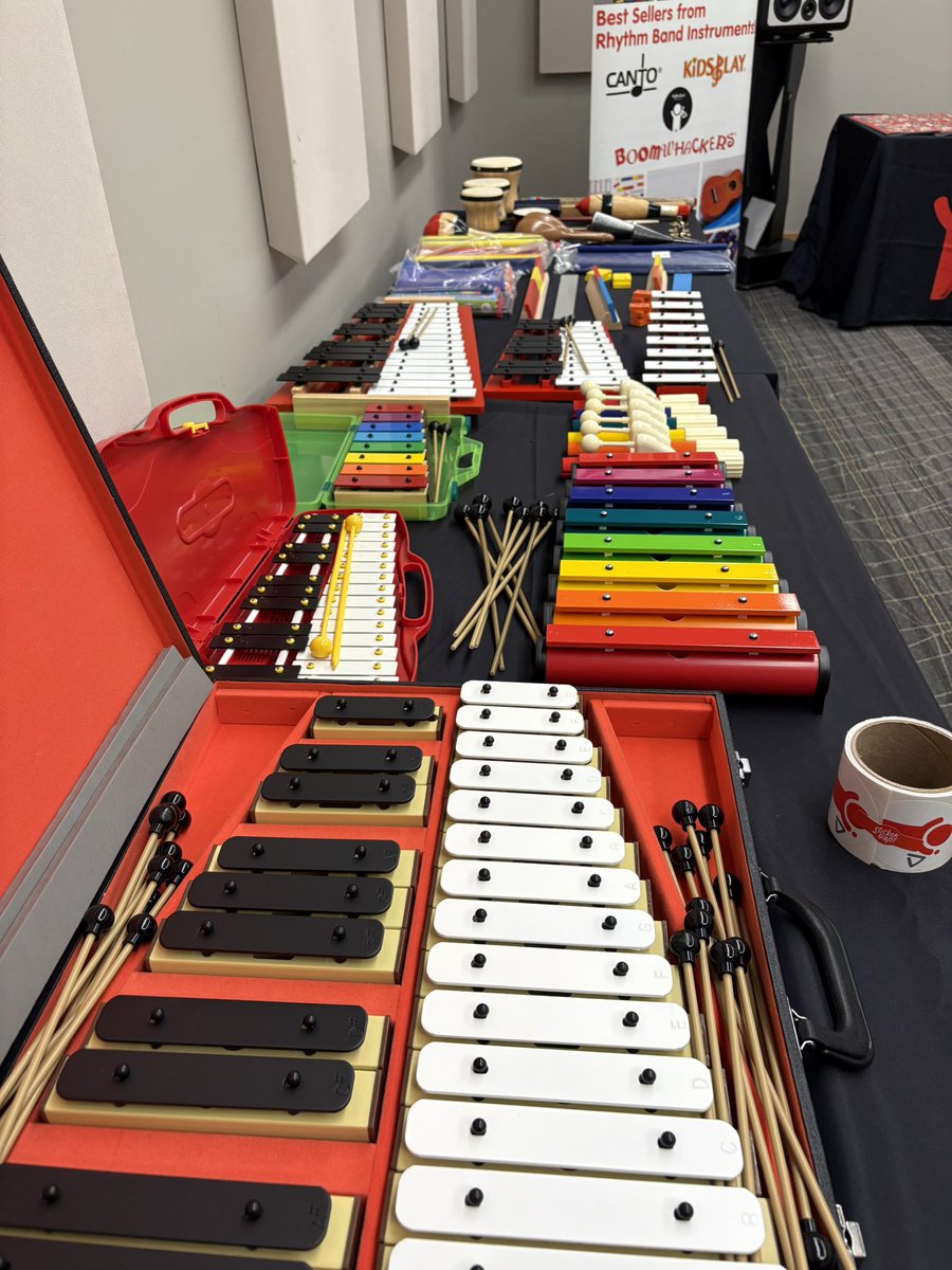 RBInstruments's tweet photo. A brief visit with our friends at @sweetwatersound were you can find our products!
#rhythmbandinstruments #sweetwatersound #musiceducation #musicteacher #classroom #banddirector https://t.co/xl5bNZJ0Lr