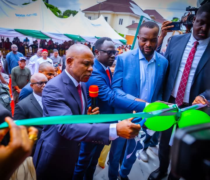 BoyedeWale's tweet photo. WISDOMSMILEY:
As the Minister of Youth Development @ayowisdom_ joined the Minister of Communication and Digital Economy,@bosuntijani, and the Governor of Enugu State @PNMbah on 7th May, 2025 for the commissioning of the NITDA South East Zonal Office in Enugu https://t.co/SPT5w3tuJT