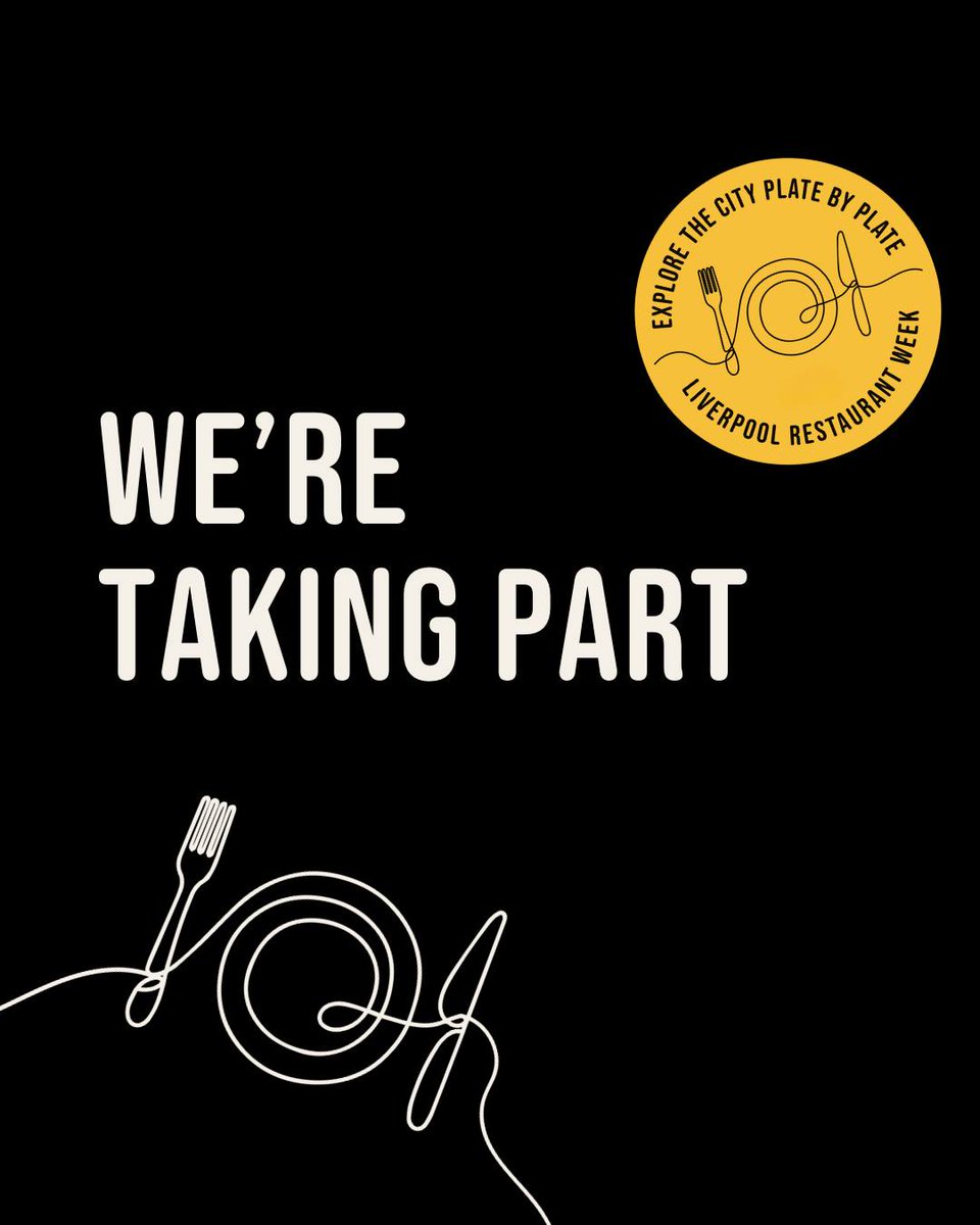 Book your table for #LiverpoolRestaurantWeek!
Enjoy two courses and a glass of wine for £25 per person.

11 - 18 May

Book your table now - hopestreethotel.co.uk/offers/liverpo…

#TheLondonCarriageWorks