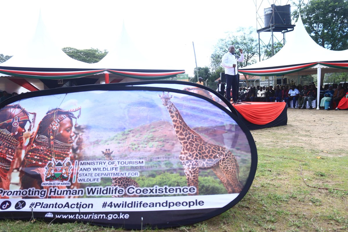 Thank you DP <a href="/KindikiKithure/">Kithure Kindiki</a> for visiting Laikipia for a wildlife compensation exercise. The Laikipia North community is happy.
<a href="/rebecca_miano/">CS Rebecca Miano, EGH</a> 
<a href="/PSMuseiya/">Silvia Museiya, CBS</a> 

#LaikipiaHWCompensation