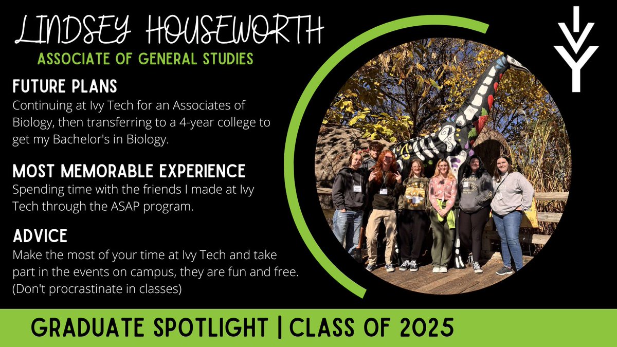 IvyLburgBville's tweet image. #IvyTechGrad #Graduation25 #GradSpotlight #IvyGrad #ReadyToLaunch