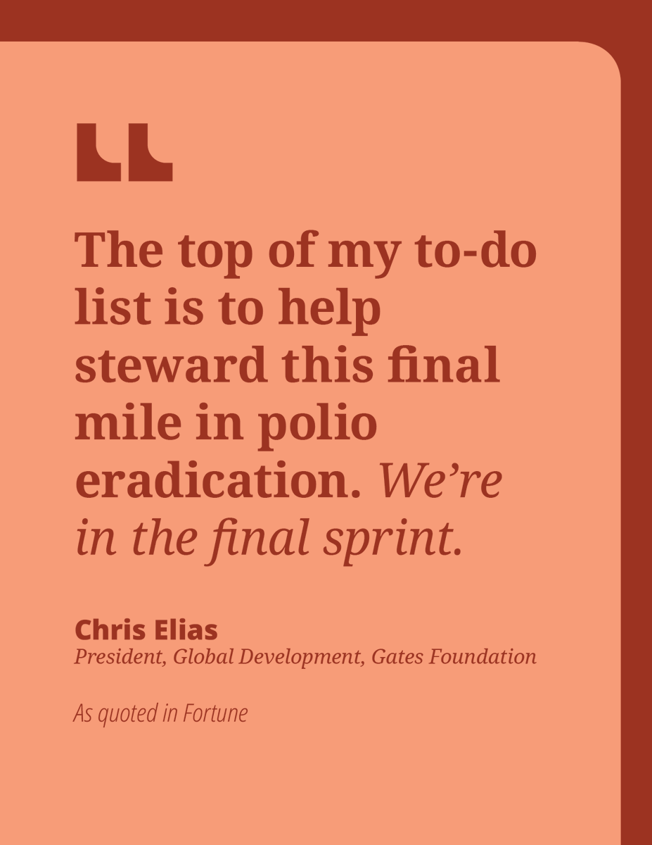 As the @GatesFoundation steps into our next chapter, we’re doubling down, focusing where we can make the biggest difference.

At the top of my list: continuing our longstanding efforts to #EndPolio. Read more about our commitment in <a href="/FortuneMagazine/">FORTUNE</a>: fortune.com/2025/05/08/bil…